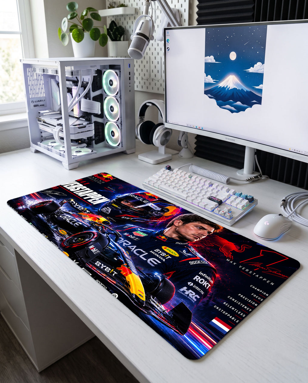 Durdurulamaz: Max Verstappen Red Bull Racing Mouse Pad