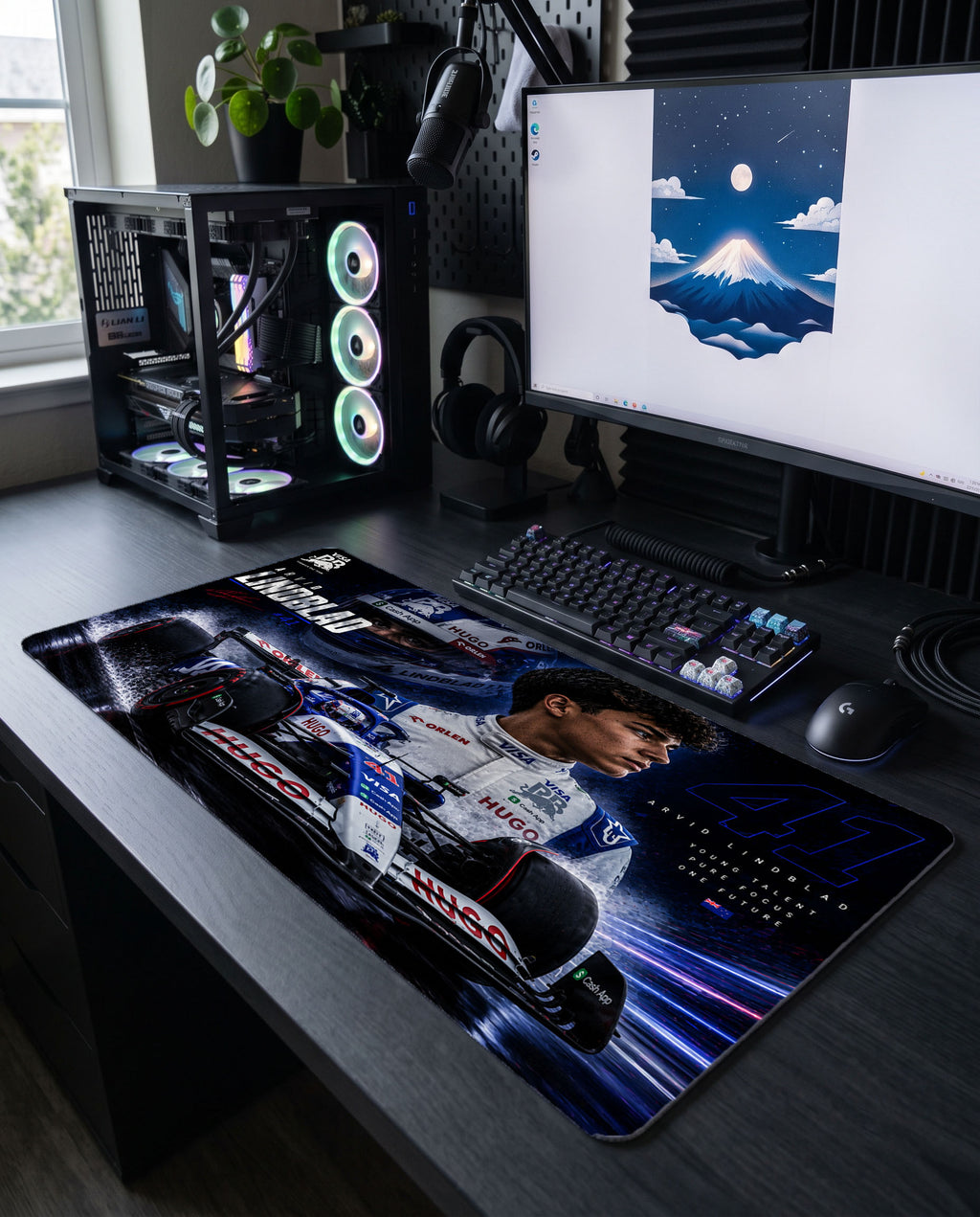 Genç Yetenek: Arvid Lindblad RB F1 Mouse Pad