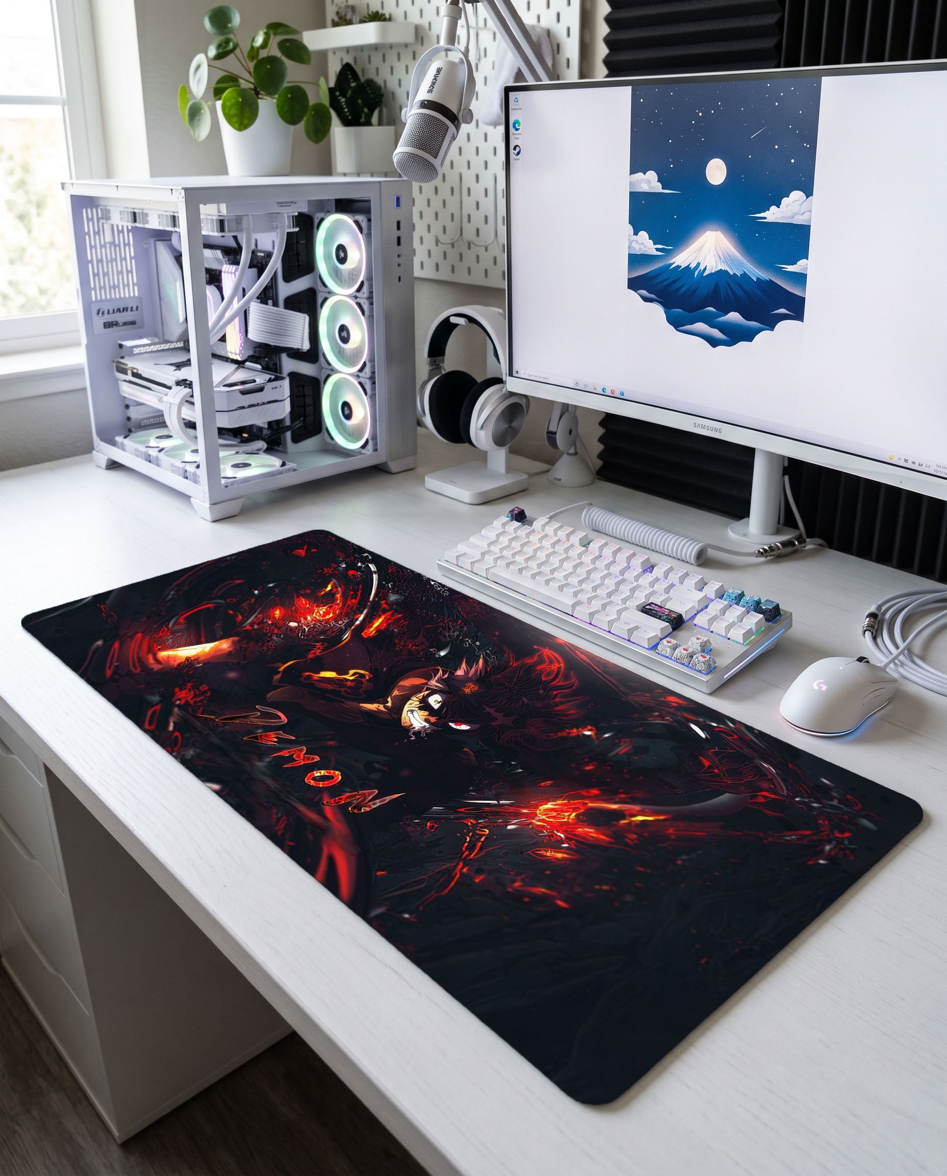 Demon Within: Asta Mouse Pad