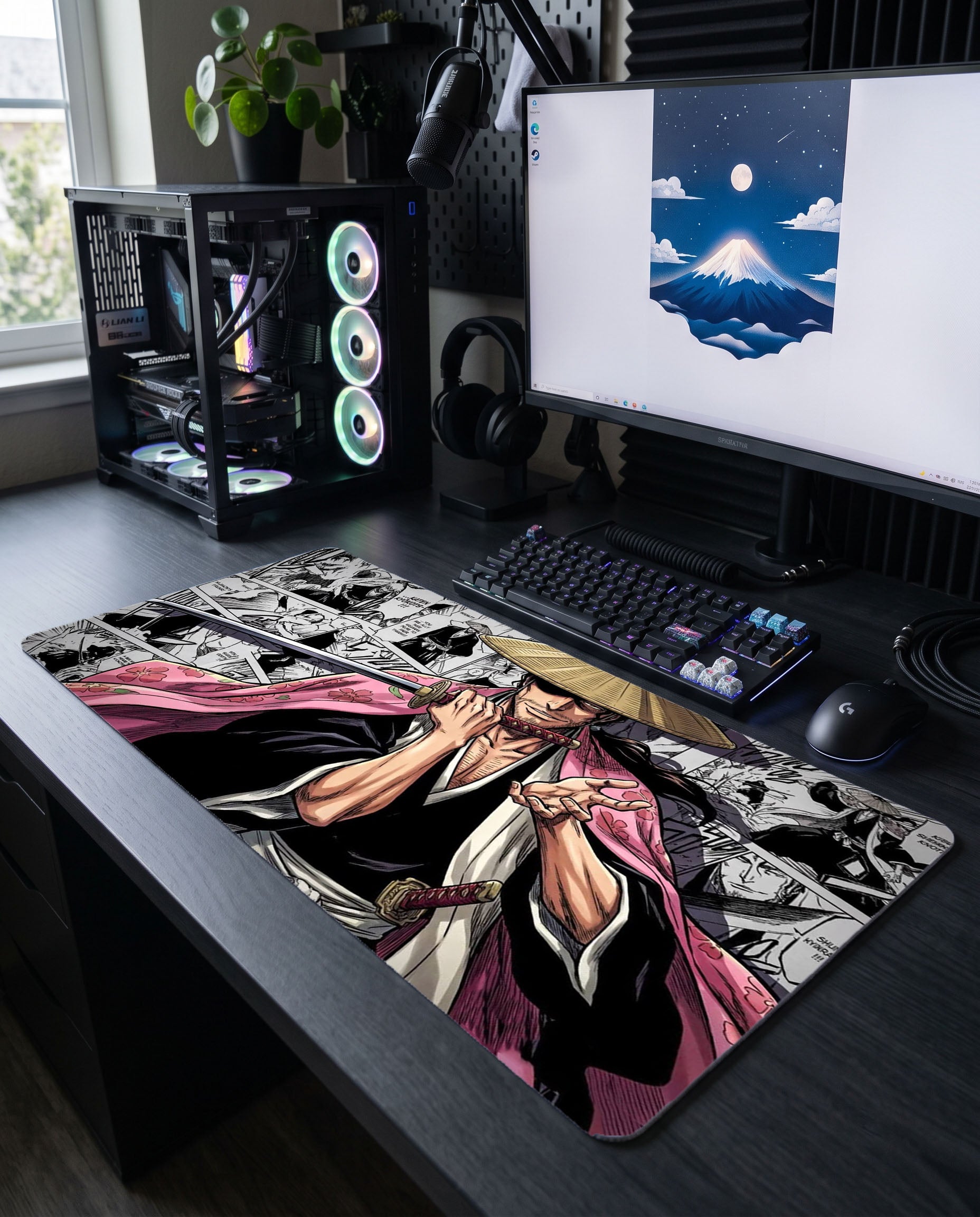 Seireitei'nin Efendisi: Shunsui Kyoraku Mouse Pad