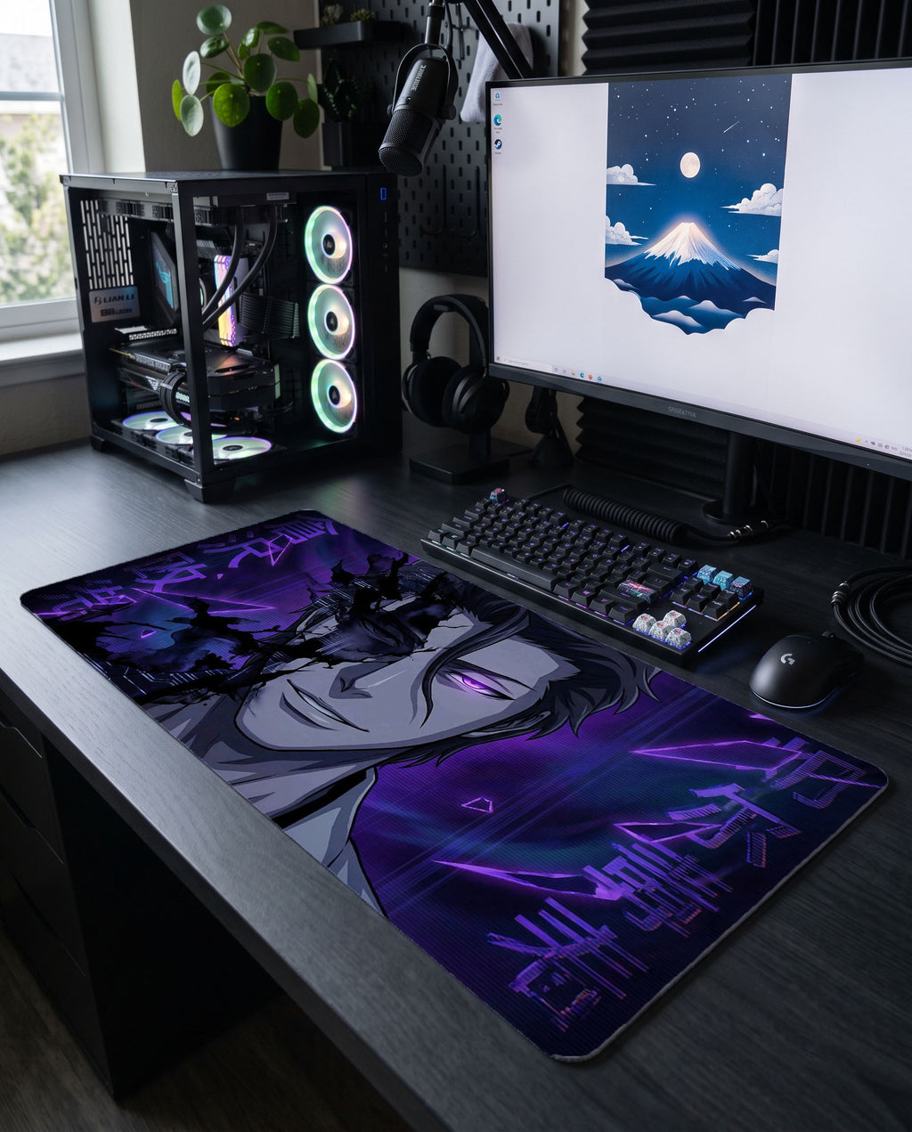 Karanlık Kral: Aizen Sosuke Mouse Pad