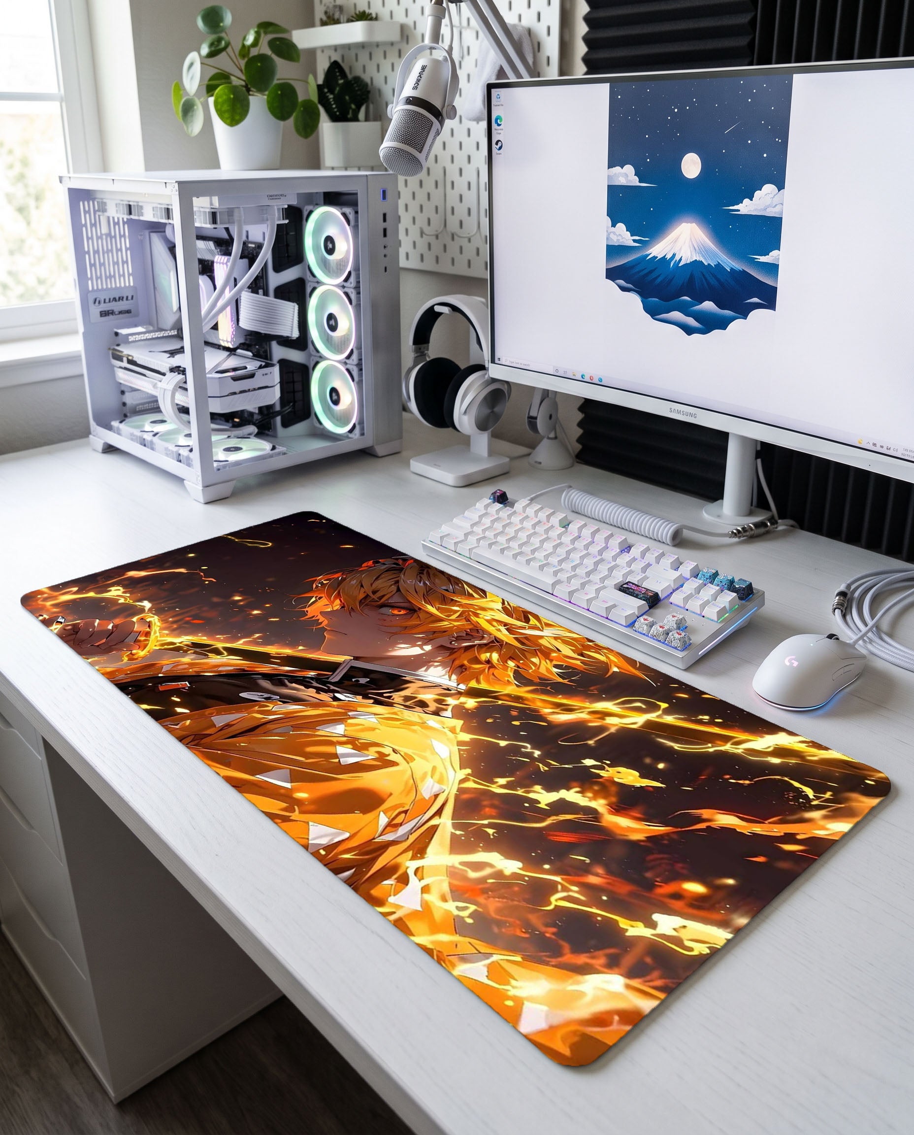 Şimşek Nefesi: Zenitsu Agatsuma Mouse Pad
