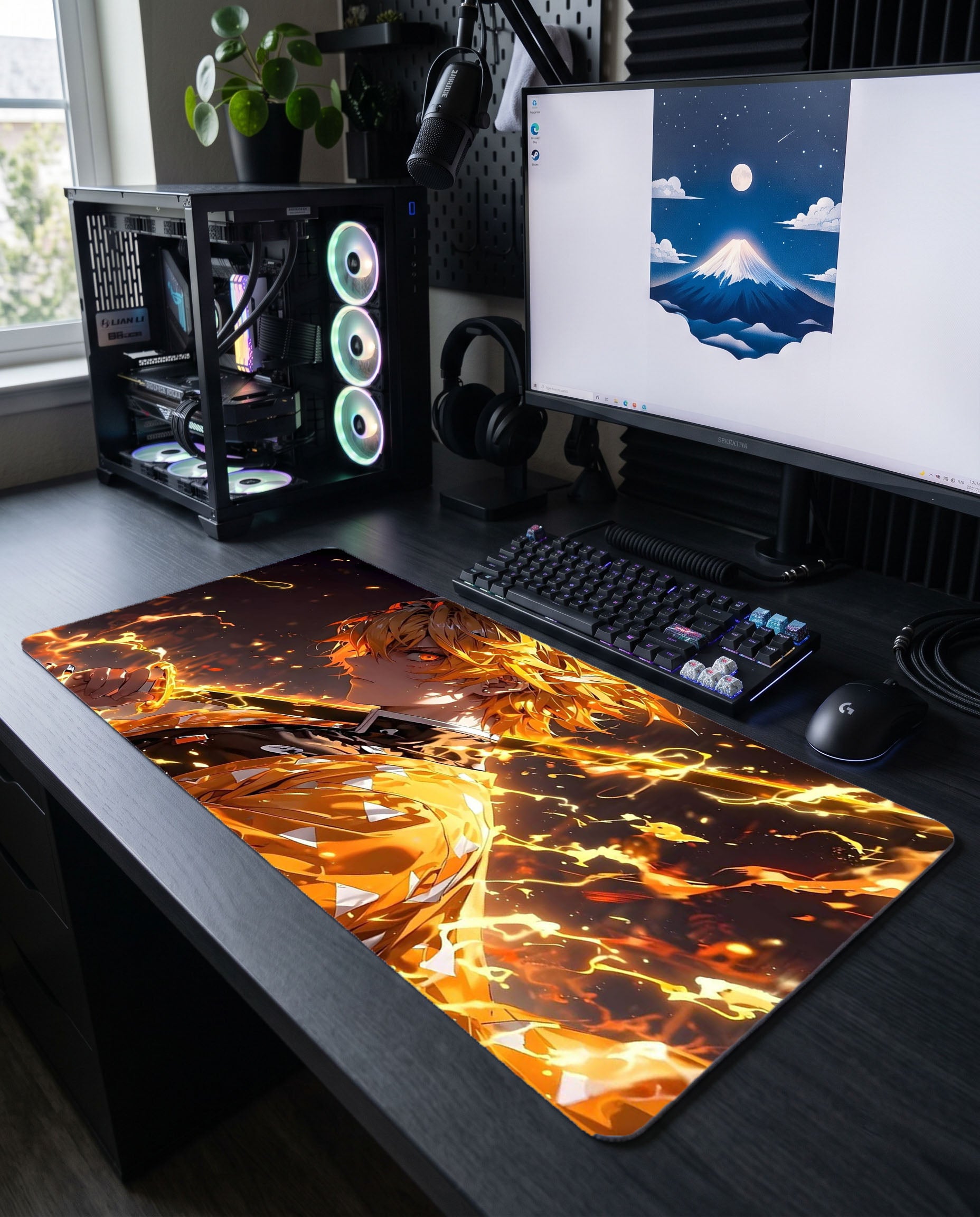 Şimşek Nefesi: Zenitsu Agatsuma Mouse Pad