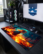 Alev Sütunu'nun Mirası: Rengoku Kyojuro Mouse Pad