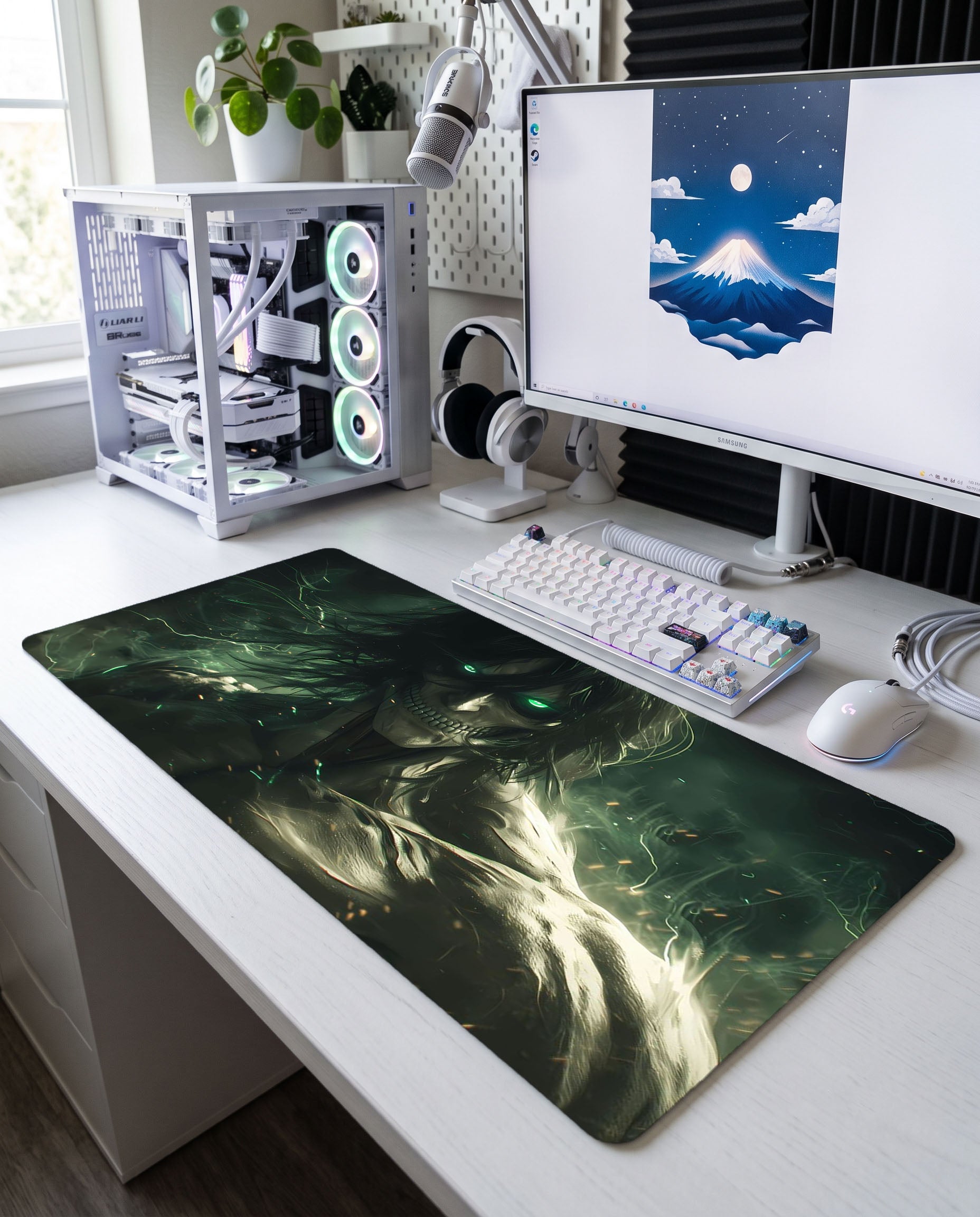 Rumbling'in Gölgesi: Eren Yeager Mouse Pad