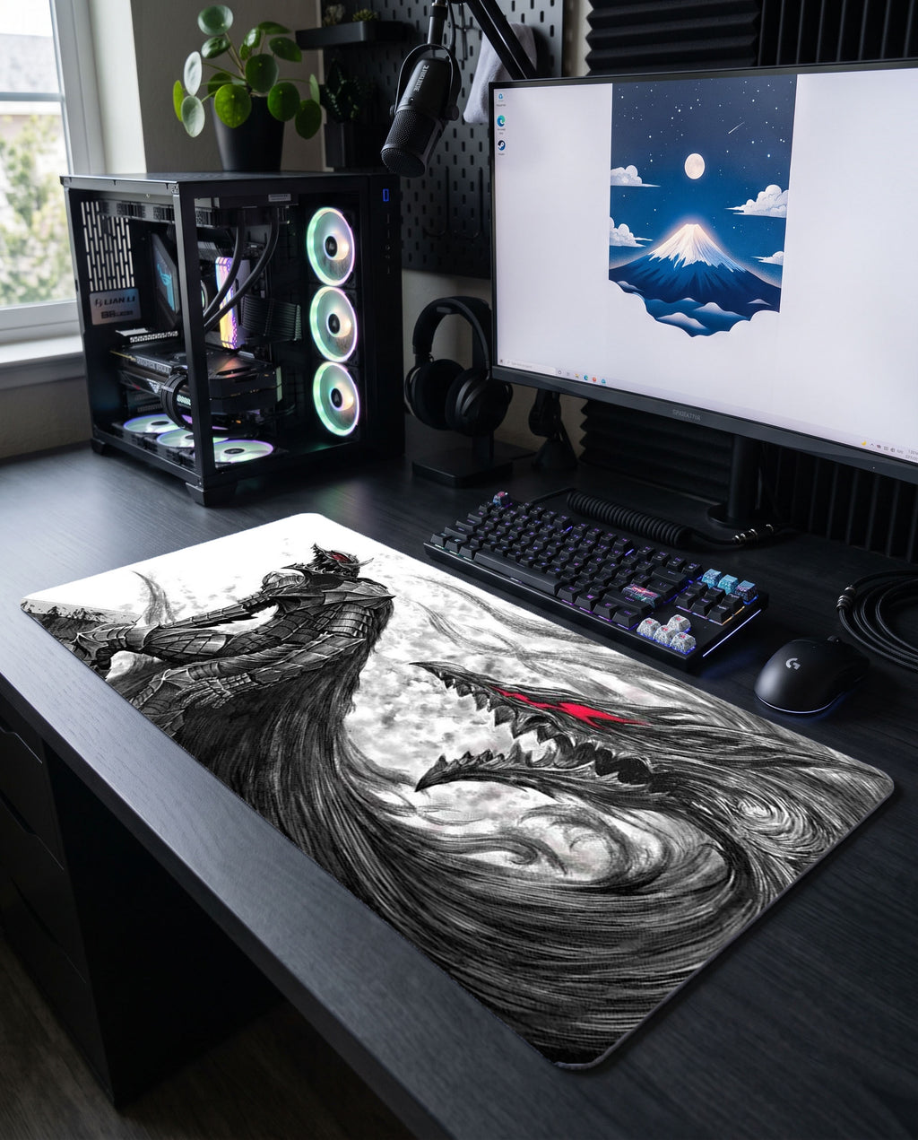 Berserk Zırhı: Guts Çılgın Savaşçı Mouse Pad