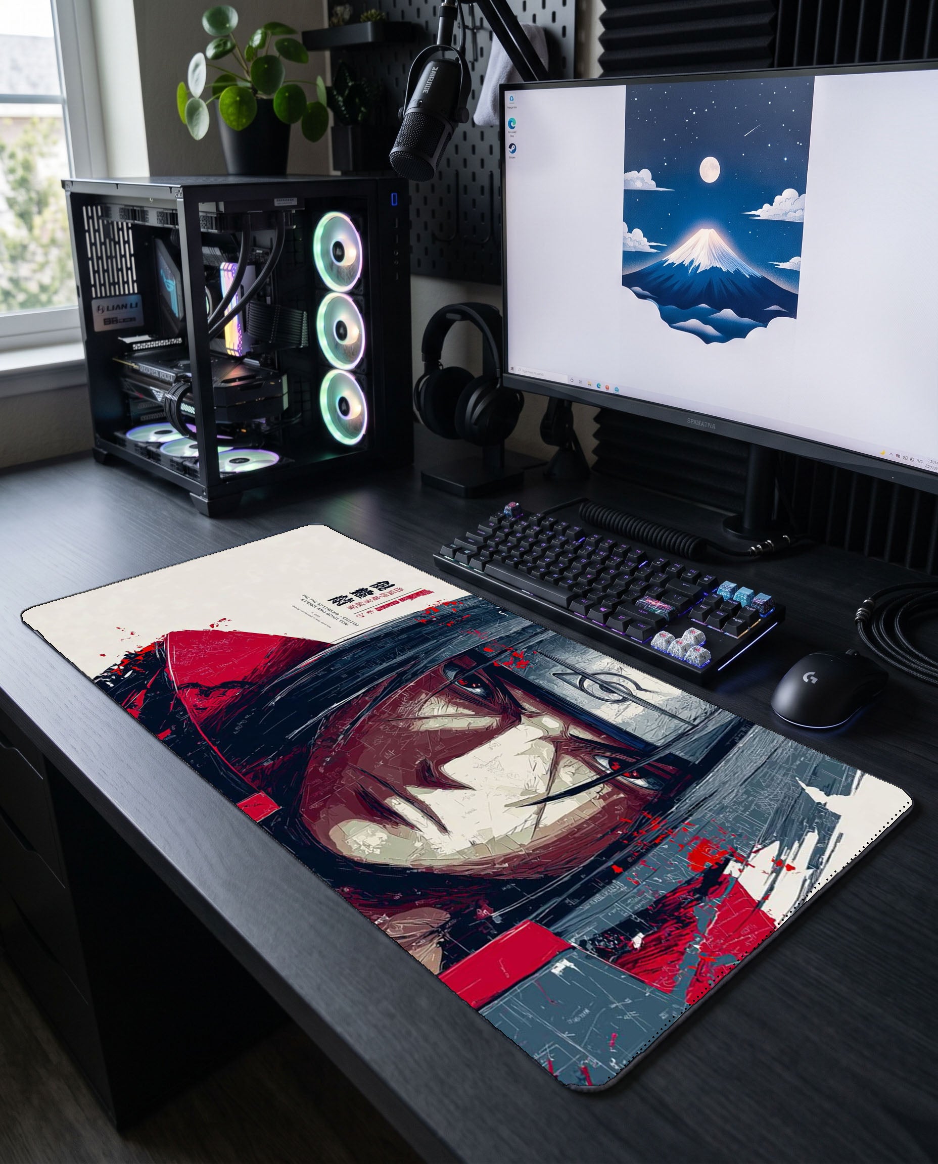Fedakarlığın Gölgesi: İtachi Uchiha Mouse Pad
