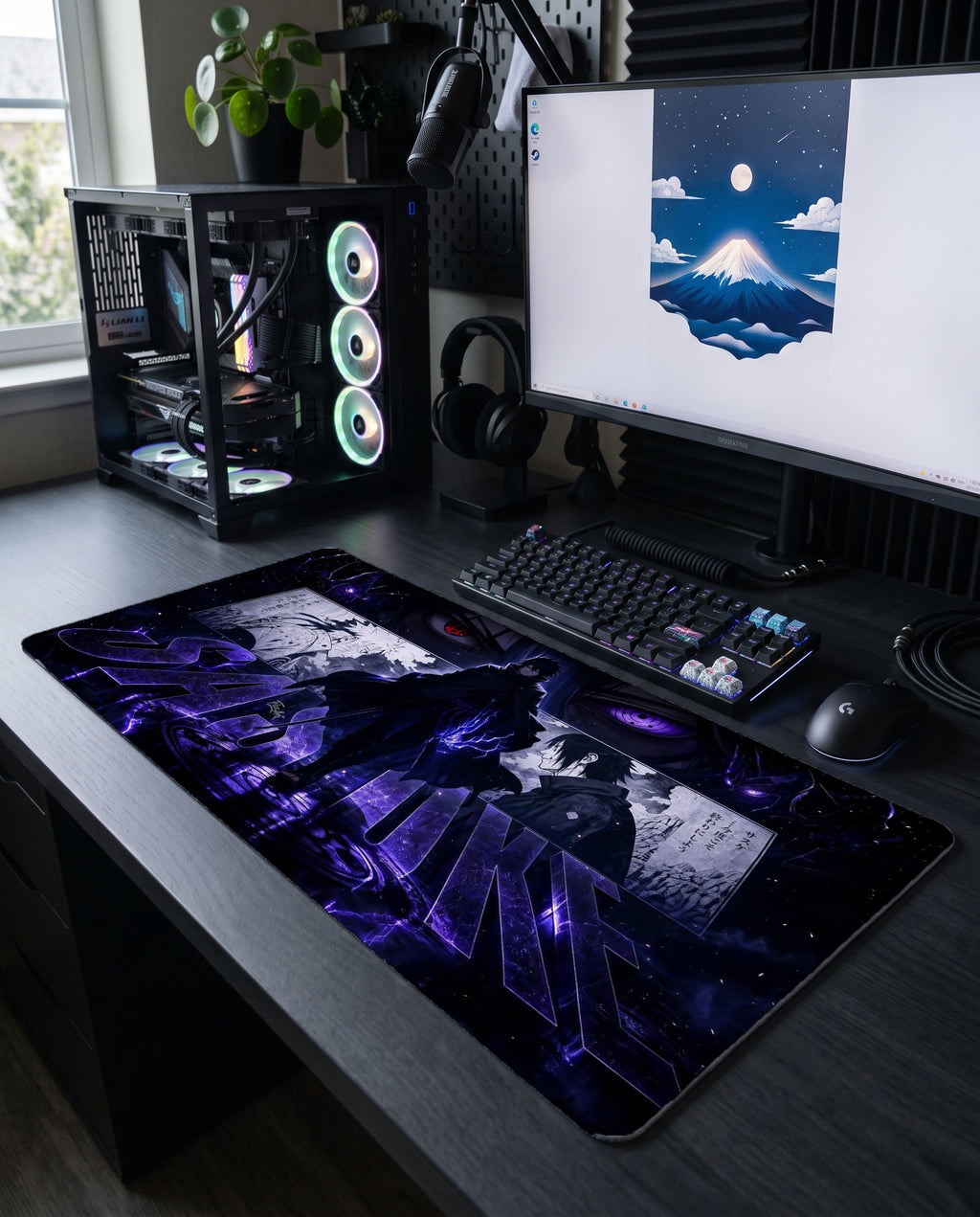 Karanlığın Efendisi: Sasuke Uchiha Mouse Pad