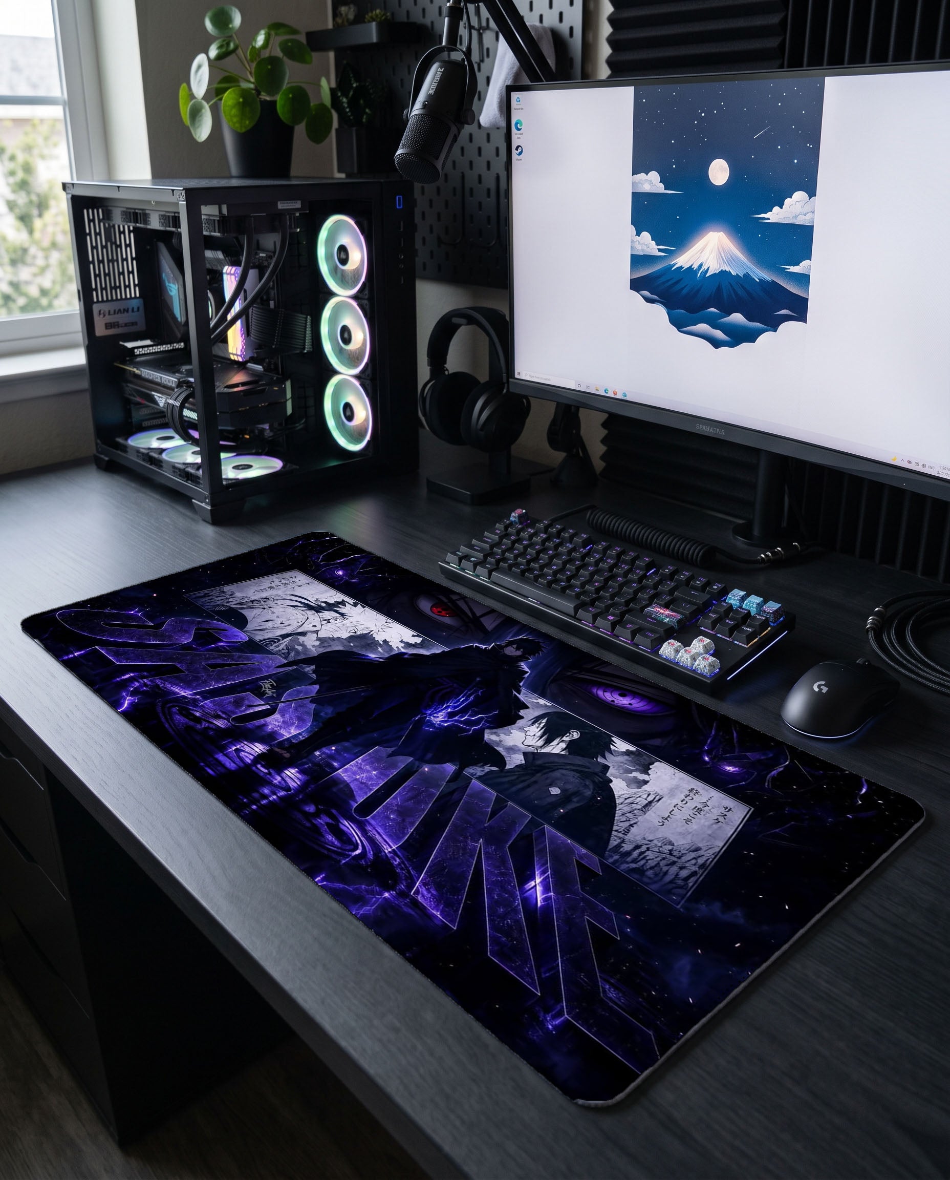 Karanlığın Efendisi: Sasuke Uchiha Mouse Pad