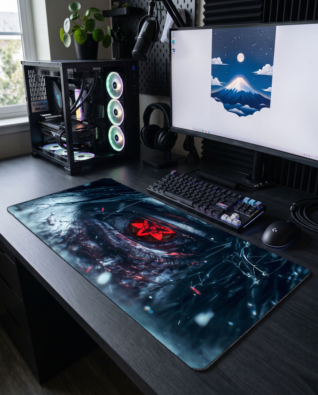 Mangekyou'nun Laneti: Sasuke Uchiha Mouse Pad