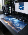Gece Ejderhası: Kristal Mavi Dev Mouse Pad