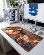 Sonbahar Ejderhası: Hanfu Kız & Ejderha Mouse Pad