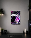 Demon Slayer Tengen Uzui Sound Hashira Flashy Metal Duvar Tablosu