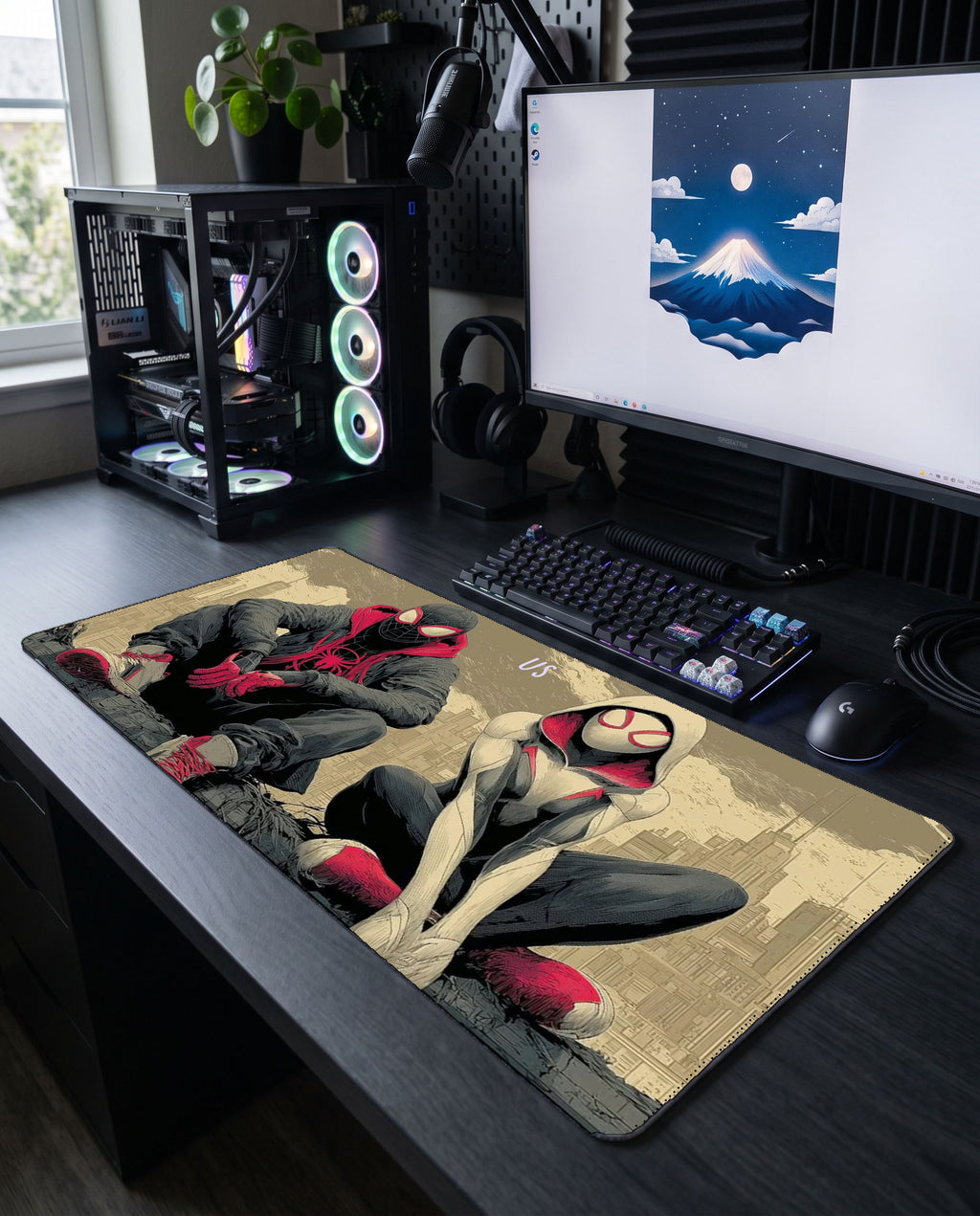 Örümcek Aşkı: Miles & Gwen Mouse Pad