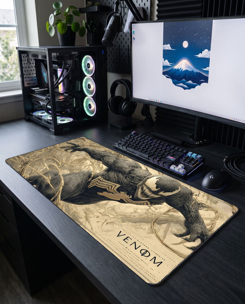 Simbiyont Canavarı: Venom Mouse Pad