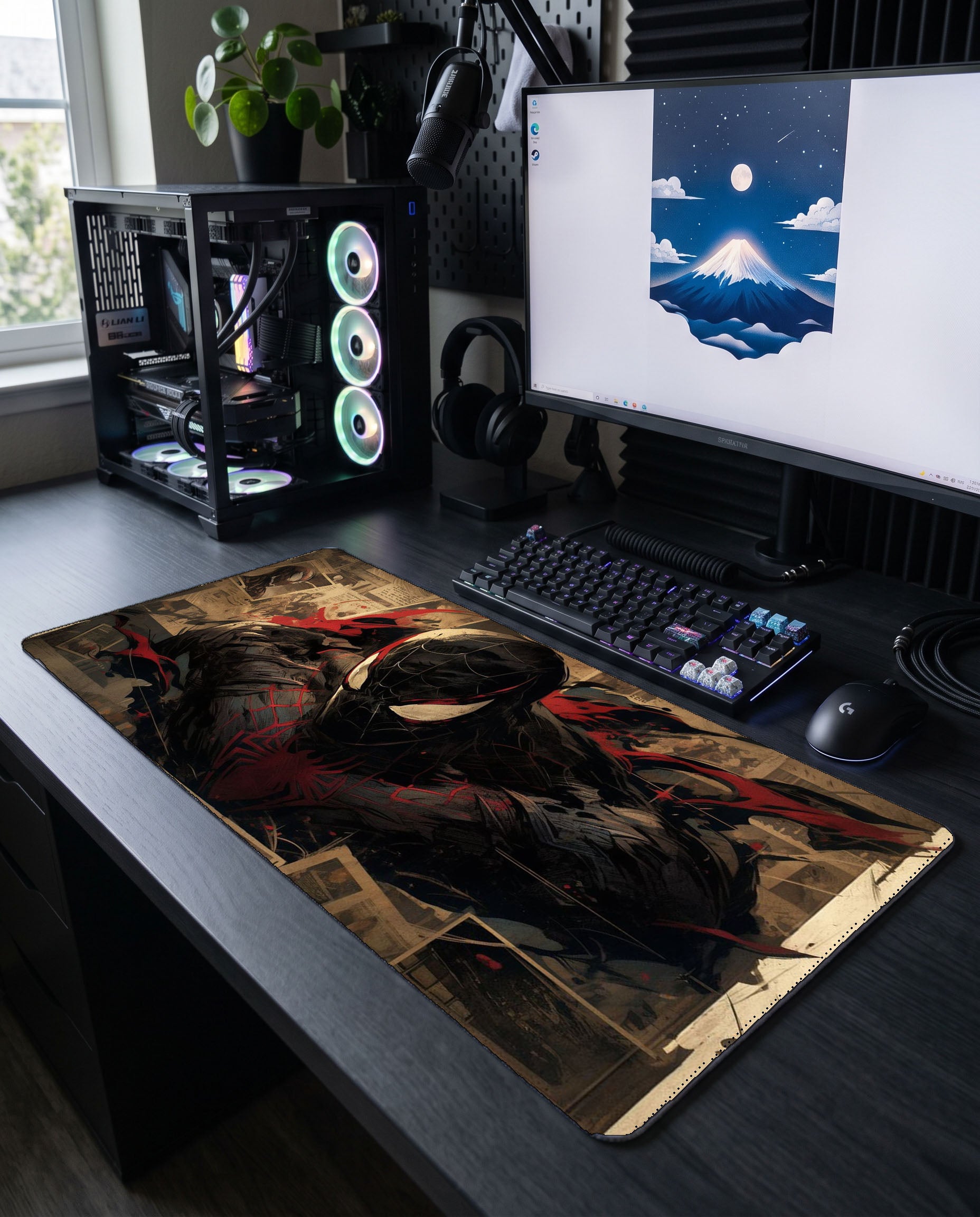 Kızıl Symbiont: Venom Carnage Karanlık Füzyon Mouse Pad