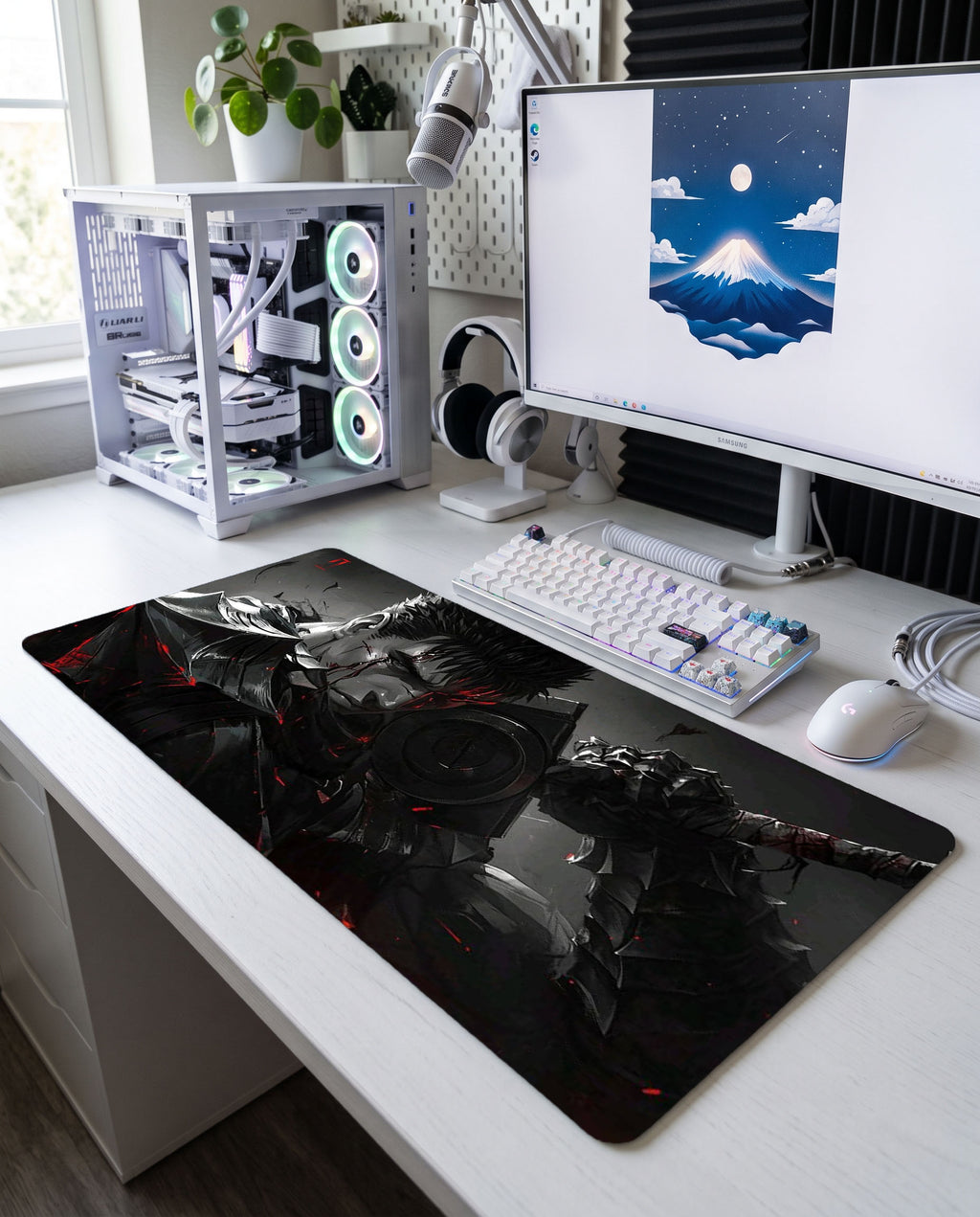 Berserk Guts "The Black Swordsman & Berserker Armor" XXL Gaming Mousepad